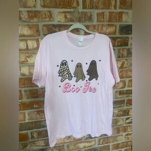 Bella canvas ghost graphic design tee